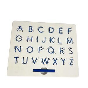 Magnetic Alphabet Tracing Board Writing Capital Letter 12" x 10" Sensory